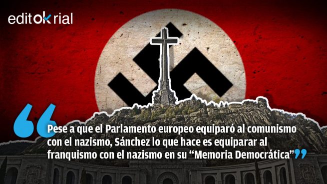 Sánchez equipara franquismo con nazismo, pero sienta al comunismo en su Gobierno
