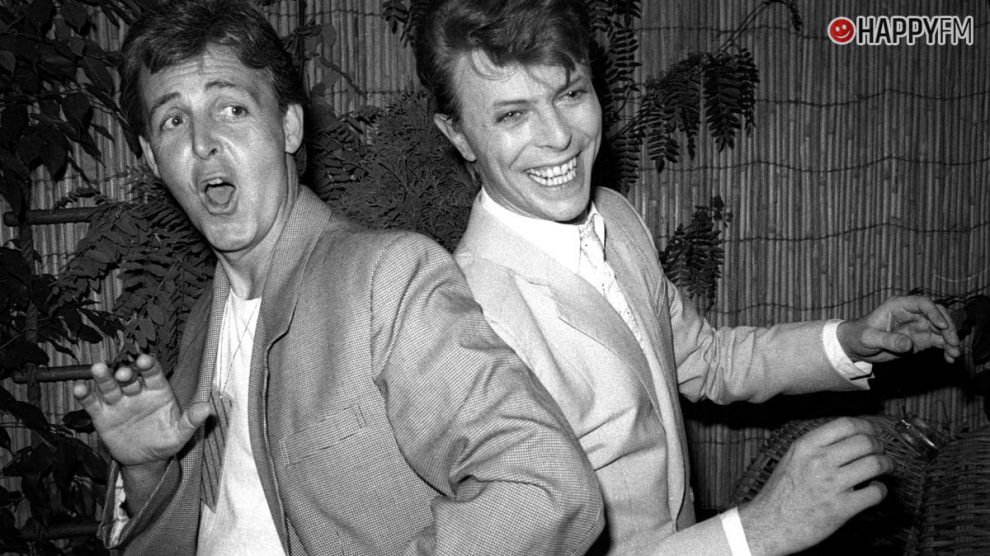 Paul McCartney y David Bowie