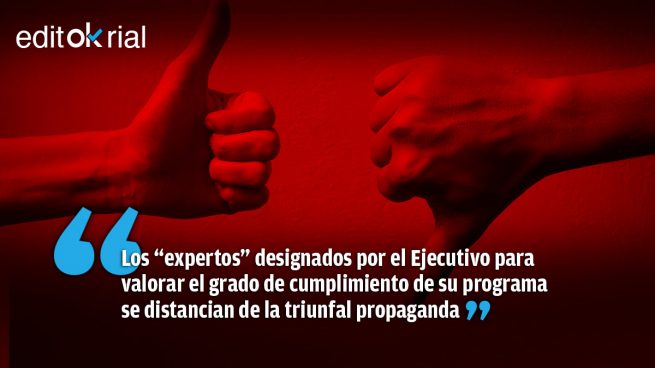 Hasta los propios «expertos» del Gobierno discrepan de su triunfalismo
