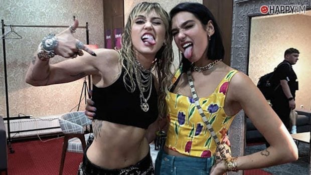 Miley Cyrus y Dua Lipa