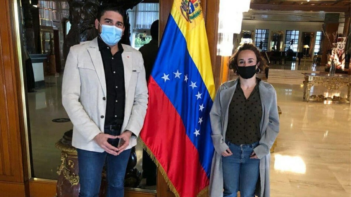 Ismael Sánchez y Ana Naranjo, diputados de Adelante Andalucía en el Parlamento Andaluz por IU.