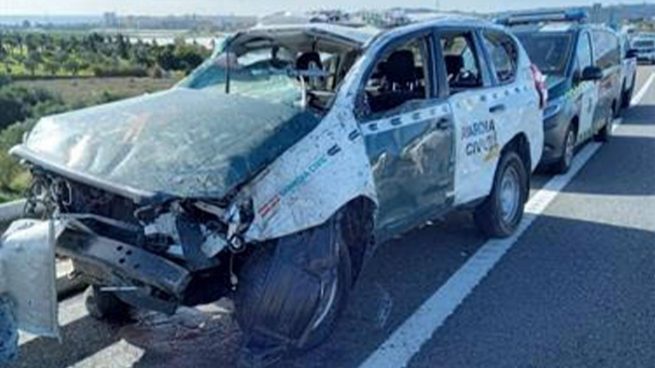 Prisión para el hombre que embistió a un coche patrulla en Málaga con un furgón robado e hirió a 5 agentes