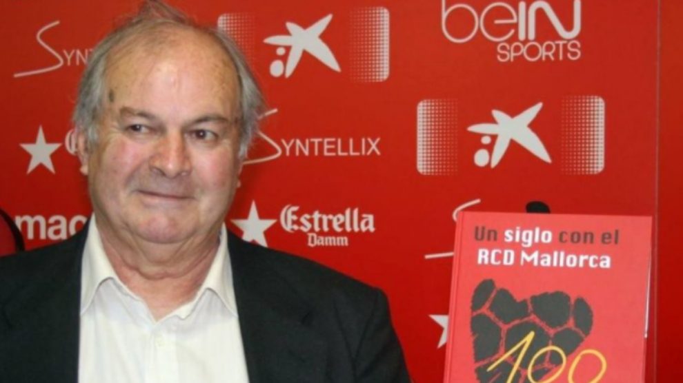 Miguel Vidal, en la presentación de un libro. (Facebook)