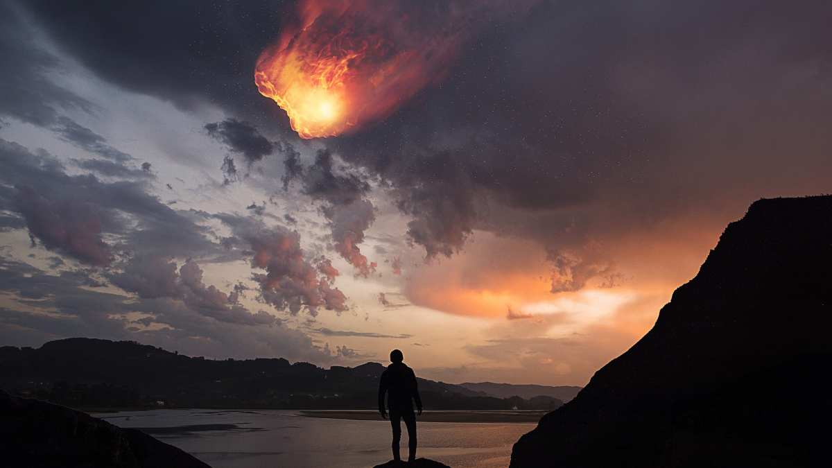 ¿Por qué la caída de un meteorito puede ser un riesgo para la vida humana?