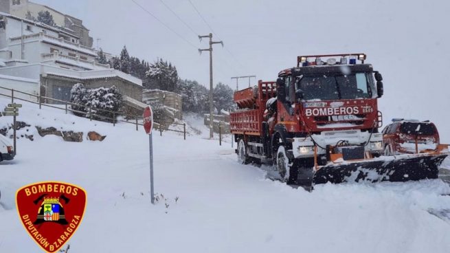 Más de 2.200 camiones atrapados sólo en las carreteras de Castilla y León por el temporal