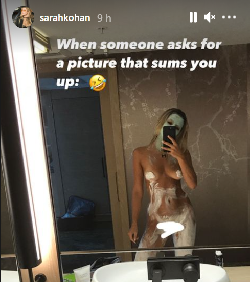 El desnudo de Sarah Kohan