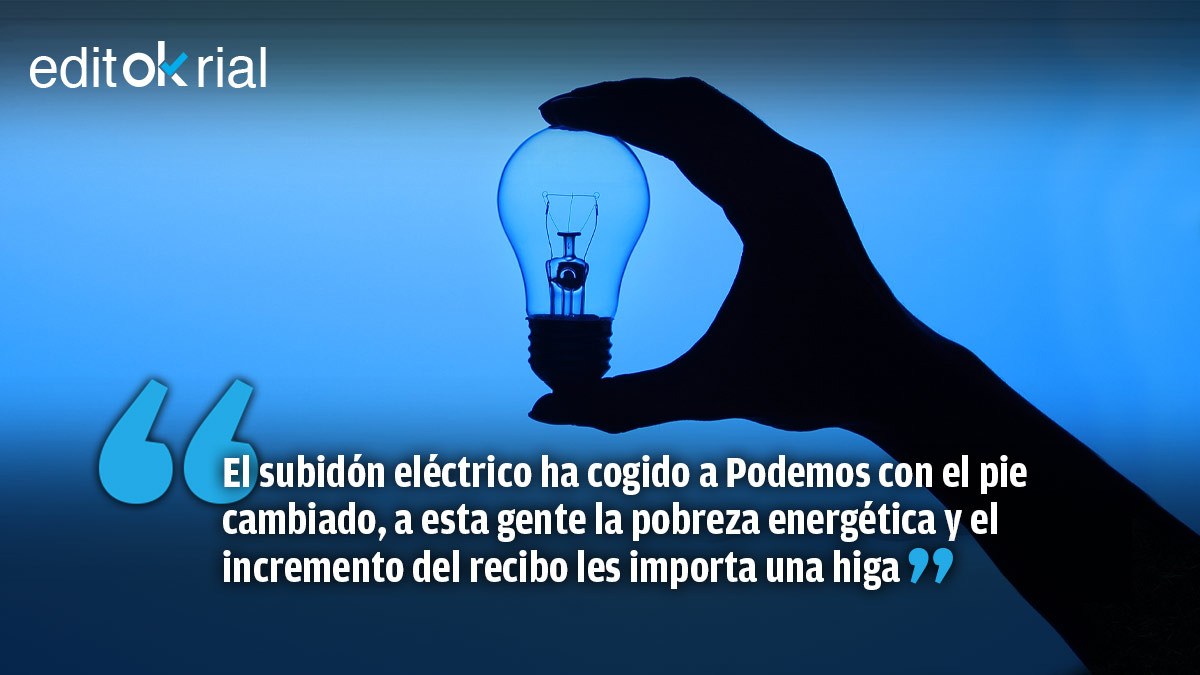 A Iglesias se le enciende la luz: propuestas comunistas para dejarnos a oscuras