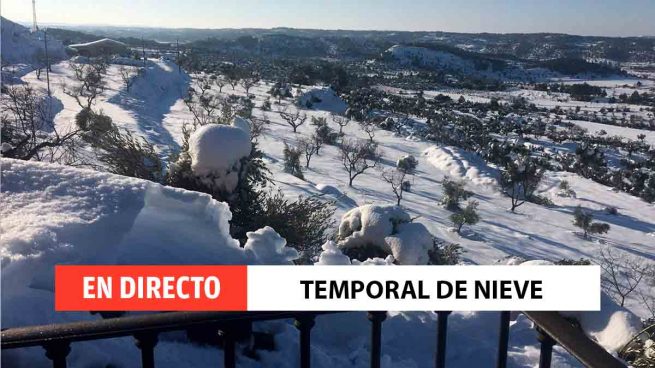 Temporal de nieve y ola de frío, en directo: evolución de la limpieza en Madrid, temperaturas y última hora de las carreteras