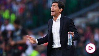 Marcelino, durante un partido. (Getty)