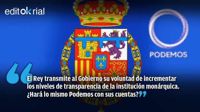 Lección real de transparencia de Felipe VI a Pablo Iglesias