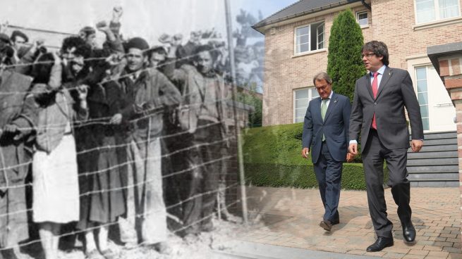 LA 'MEMORIA HISTÓRICA' DE PODEMOS > Iglesias equipara el ‘exilio’ de Puigdemont en Waterloo al de Jorge Semprún en el campo de Buchenwald Foto3-interior-2-655x368