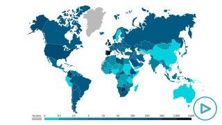 España contagios