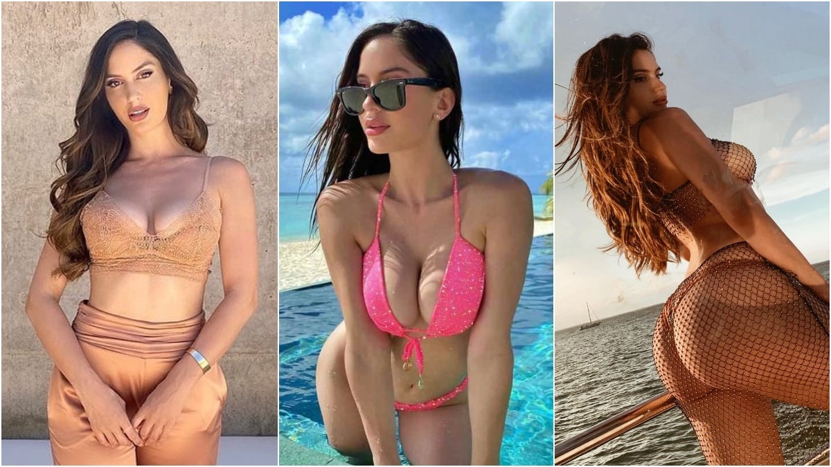 Instagram Natalia Barulich Top Model Ex De Neymar Y Maluma Desaf A La Censura S Lo Con Una Toalla