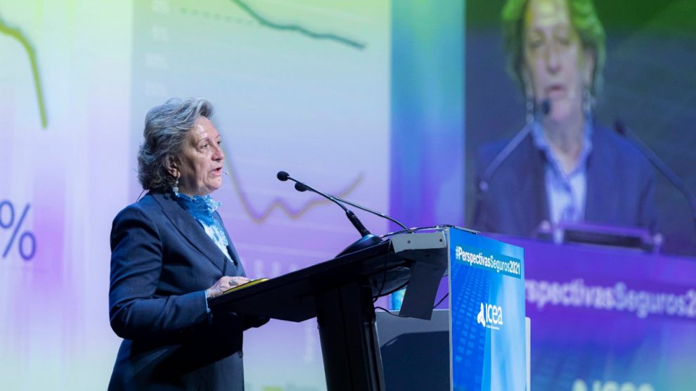 Pilar González de Frutos, presidenta de UNESPA.