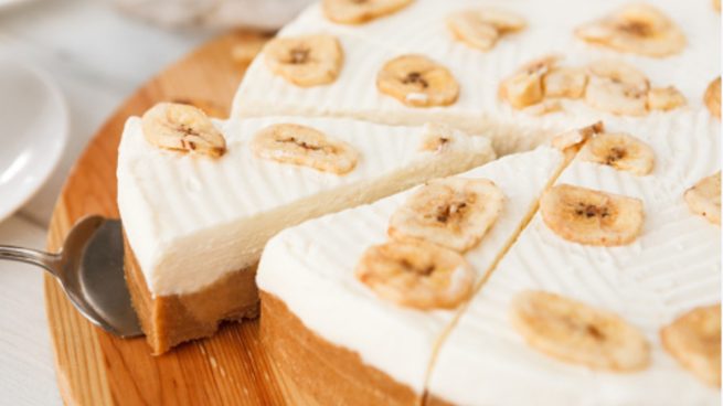 5 recetas de tarta de plátano fáciles de preparar y saludables