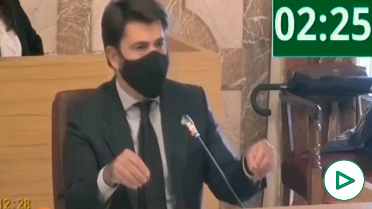 Beltrán Pérez, líder del PP de Sevilla.