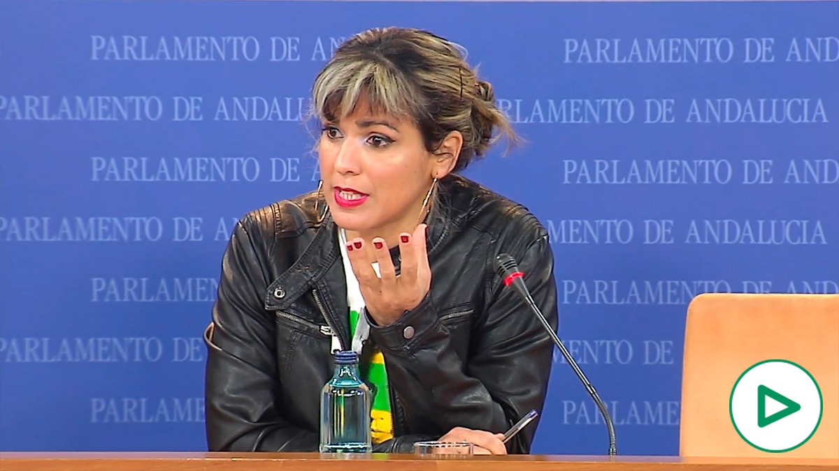 Teresa Rodríguez, líder de Anticapitalistas.