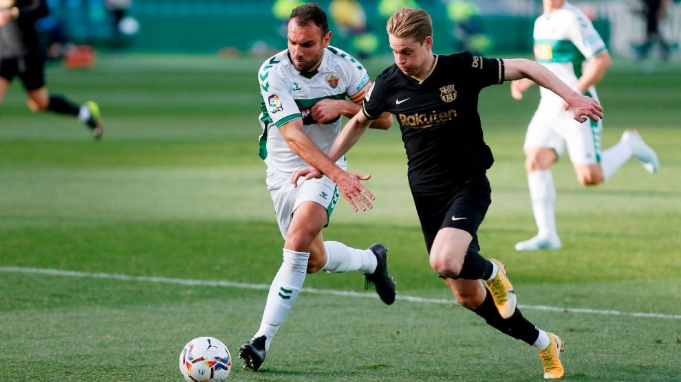 Liga Santander: Elche – Barcelona, en directo. (EFE)
