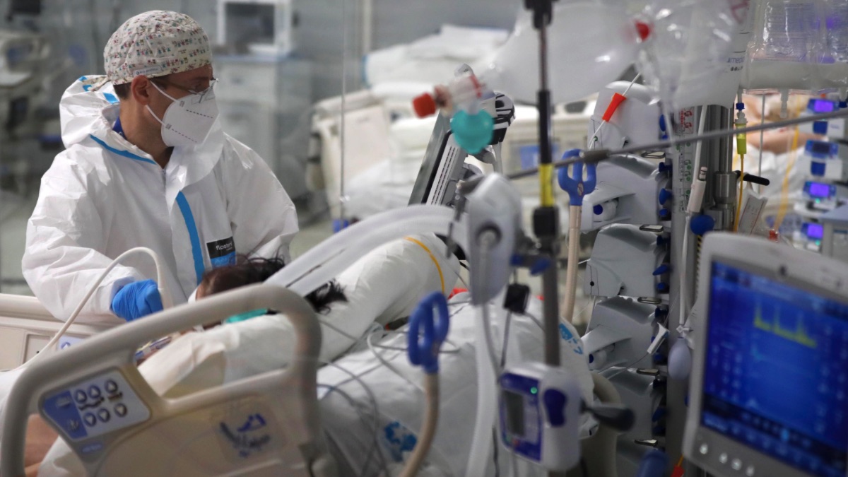 Interior del Hospital de Emergencias Isabel Zendal. (Foto: Comunidad)