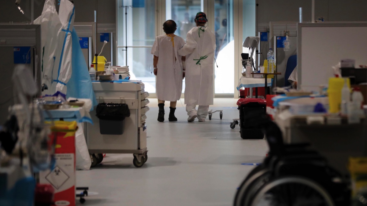 Interior del Hospital de Emergencias Isabel Zendal. (Foto: Comunidad)