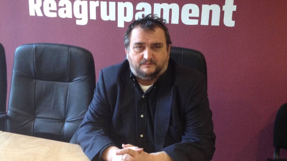 El presidente de Reagrupament y candidato de JxCat, Josep Sort.