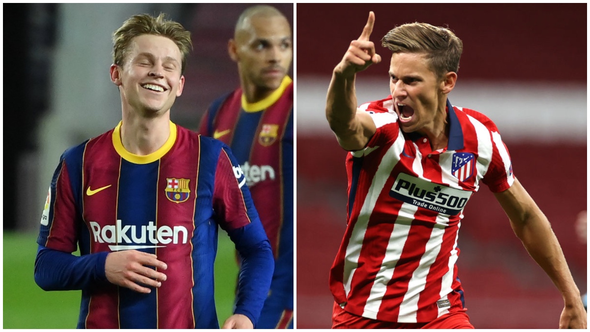 Koeman copia el Plan Llorente a Simeone con Frenkie de Jong.