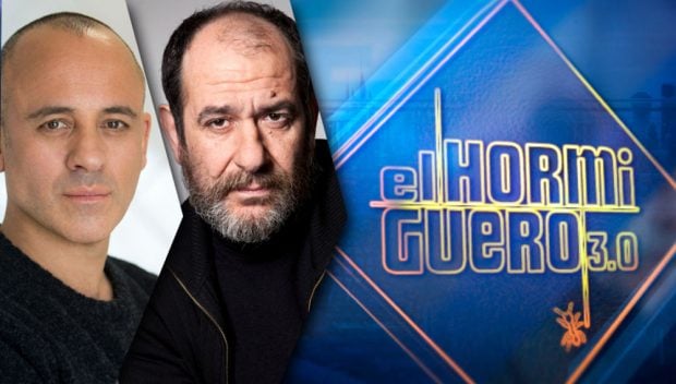 Karra Errejalde y Javier Gutiérrez en El hormiguero