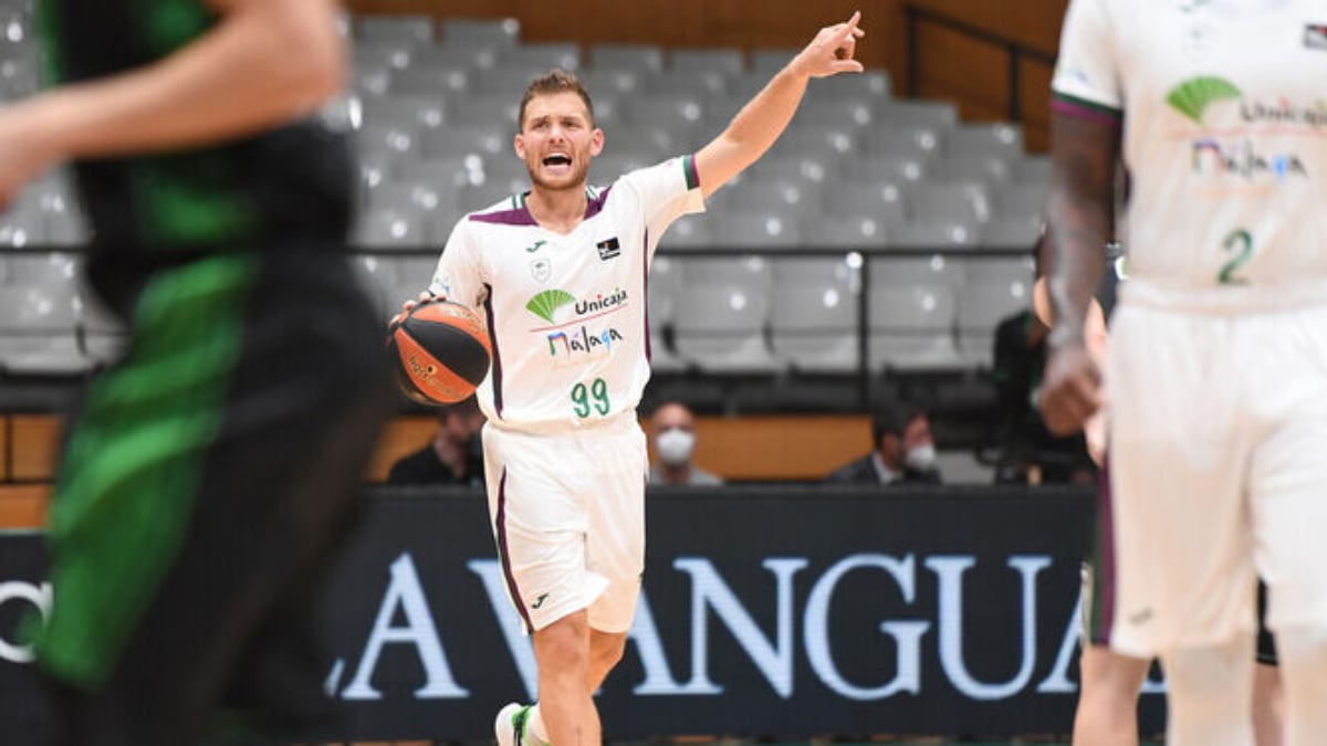 Gal Mekel, jugador del Unicaja (ACB Photo)