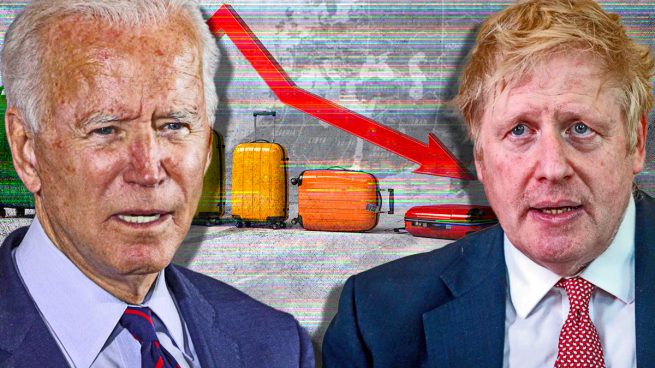 El turismo no levanta cabeza: las restricciones de Biden y Johnson hunden al sector en Bolsa