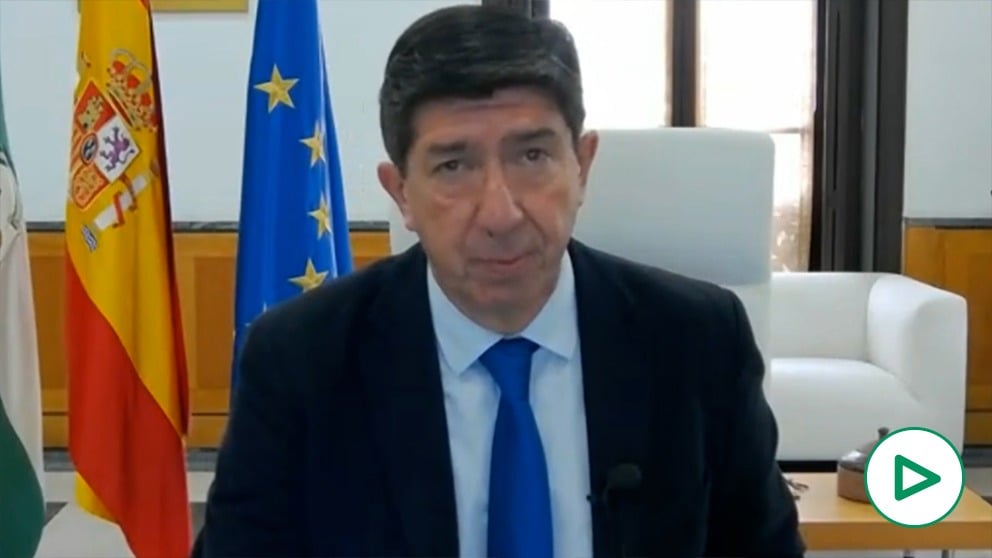 Juan Marín, vicepresidente de la Junta de Andalucía.