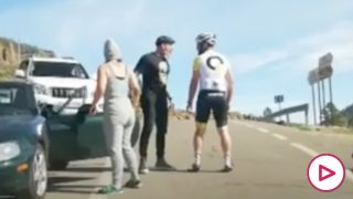 agresión ciclista