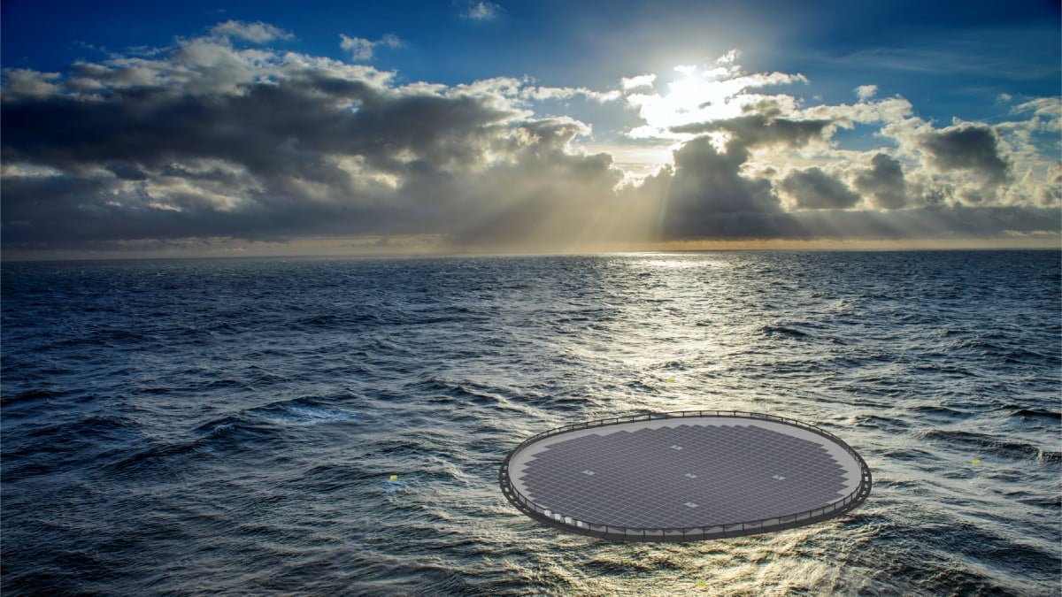 Energía fotovoltaica flotante