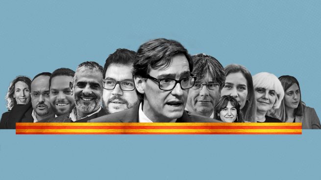 Los candidatos a la presidencia de la Generalitat.