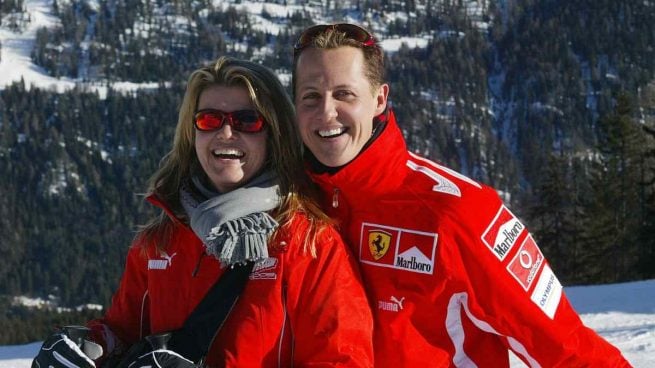Corinna y Michael Schumacher