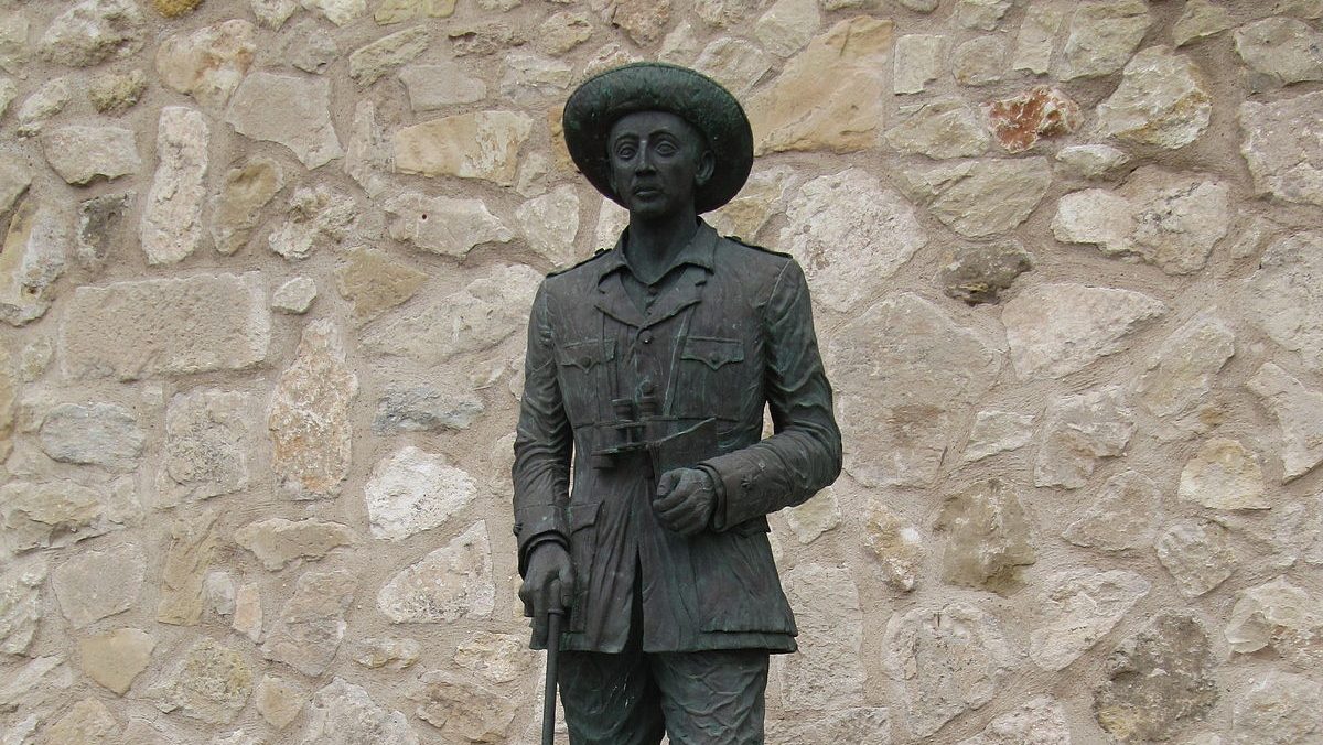 Estatua de Franco en Melilla.