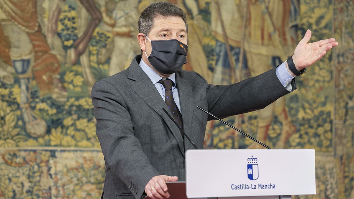 El presidente de Castilla-La Mancha, Emiliano García-Page.