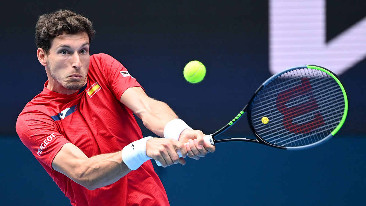 Pablo Carreño, durante el partido de España en la ATP Cup (ATP Cup)