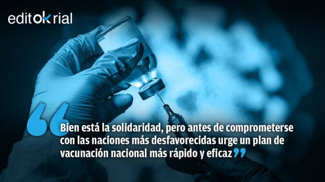 Sánchez promete vacunas a los países pobres, pero no vacuna a los pobrecitos españoles