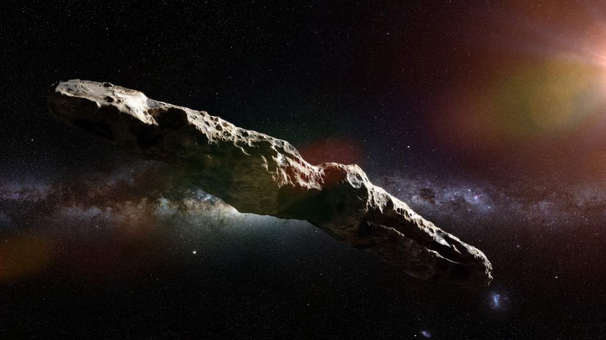 Oumuamua. una nave extraterrestre