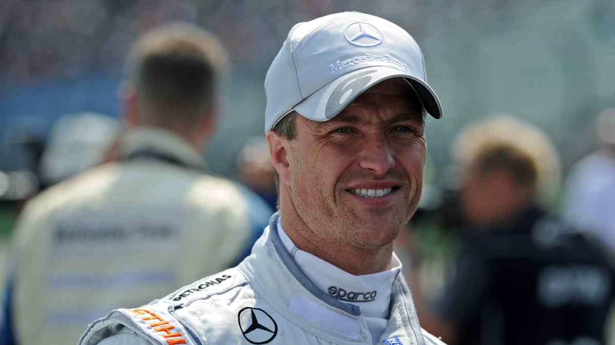 Ralf Schumacher durante su etapa en Mercedes. (AFP)