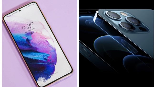 Samsung Galaxy S21 vs iPhone 12 Pro