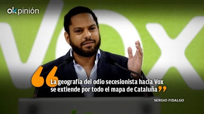 ¿Es catalán y de Vox? Póngase casco