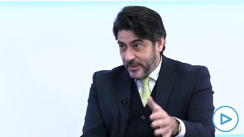 El consejero de Administración Local y Vivienda de la Comunidad de Madrid, David Pérez.