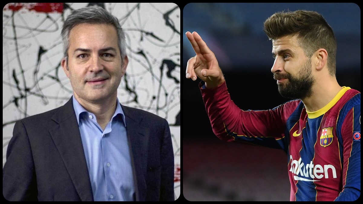 Piqué ‘sentencia’ a Víctor Font en redes sociales. (AFP)