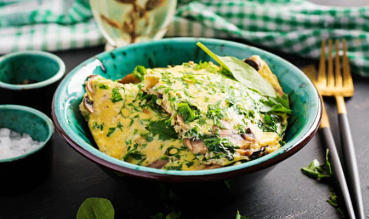 Receta De Tortilla De Espinacas Fácil De Preparar Paso A Paso