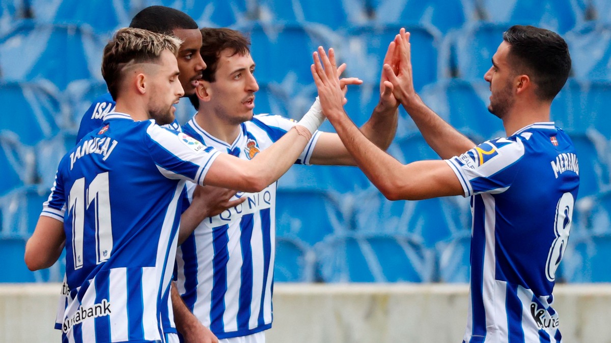 La Real Sociedad venció al Cádiz en el Reale Arena. (EFE)