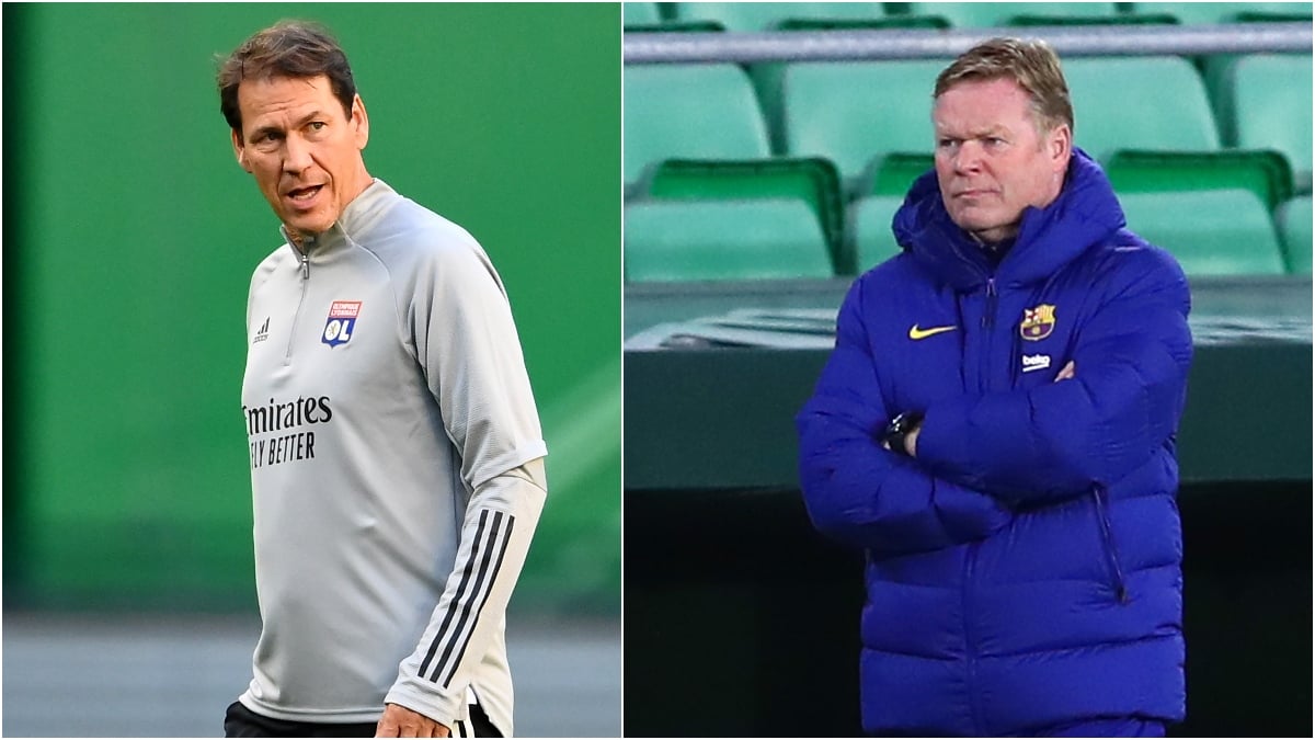 Rudi García y Ronald Koeman (Getty)