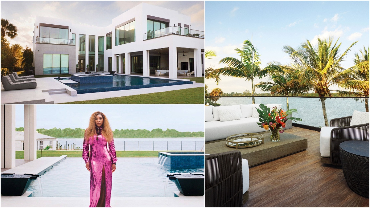 Serena Williams y su mansión de Miami (Architectural Digest)