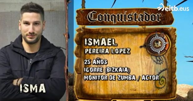Ismael participó en la edición número 13 de El conquistador del fin del mundo
