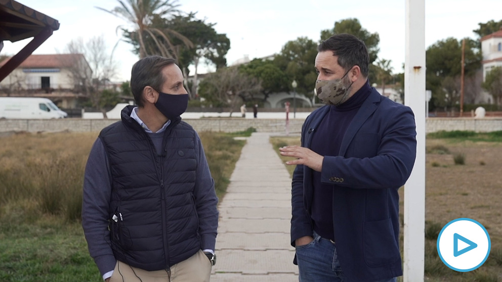 Santiago Abascal y Carlos Cuesta